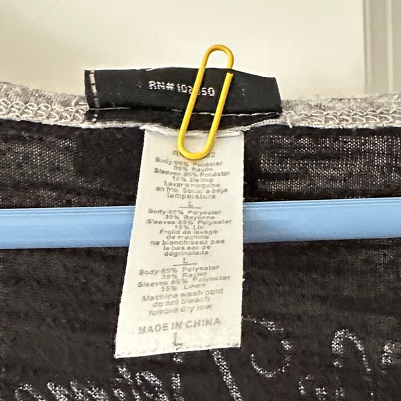 Harley-Davidson Women's Black and Gray Long Sleeve Tee - Picture 3 of 7